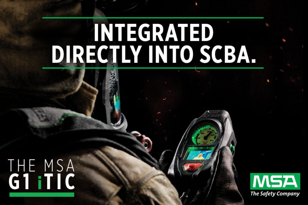 The MSA G1 SCBA with iTIC